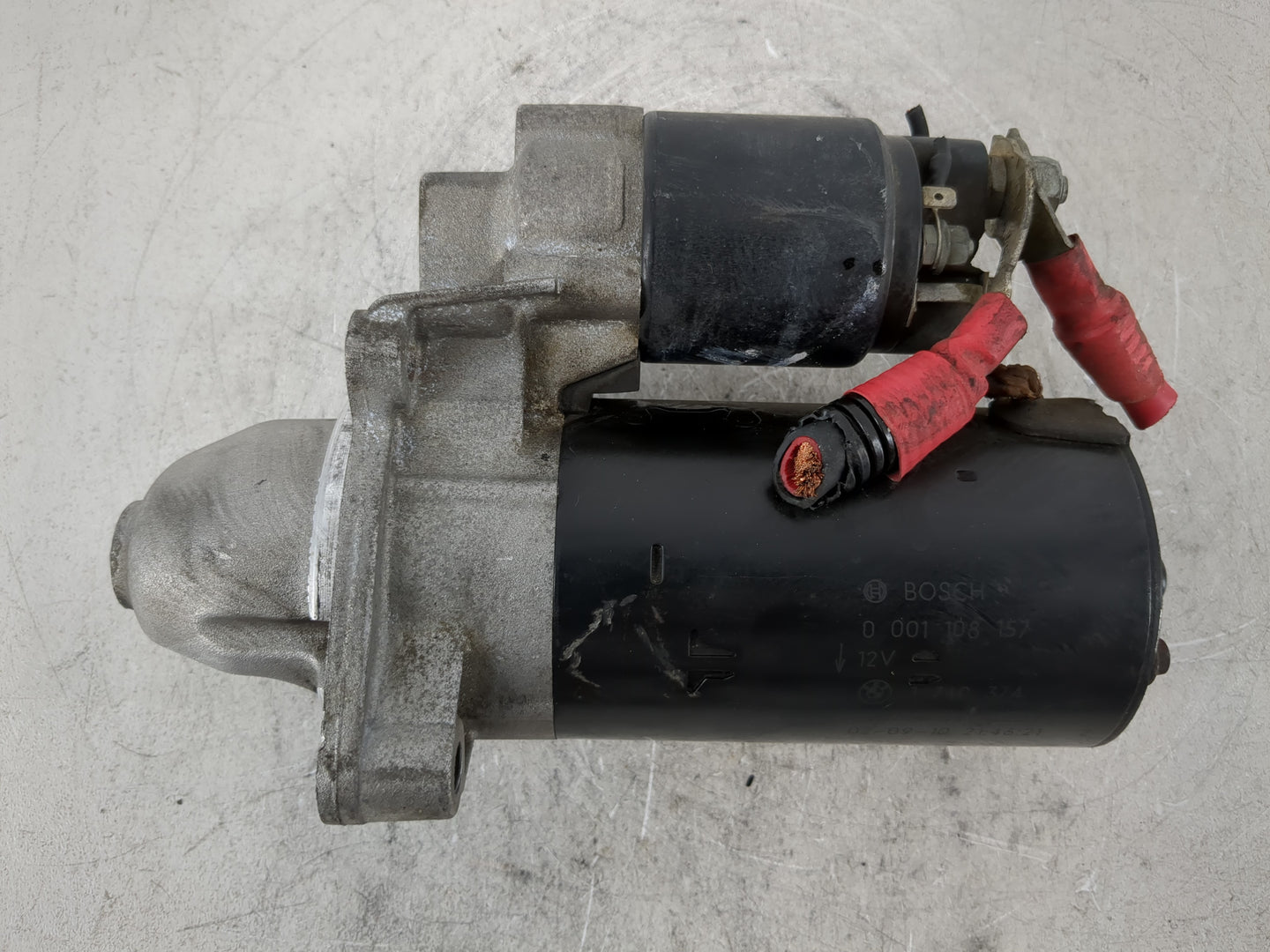 2003-2006 Bmw 330i Car Starter Motor Solenoid OEM P/N:0 00 108 157 Fits Fits 2002 2003 2004 2005 2006 OEM Used Auto Parts - 