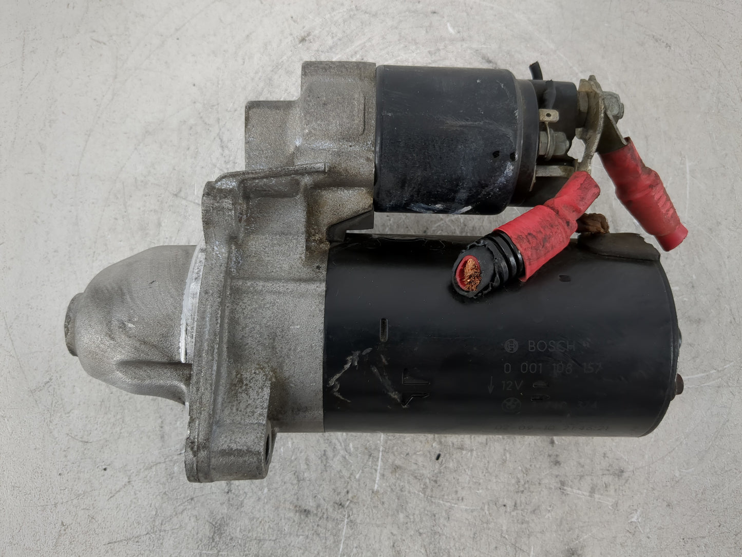 2003-2006 Bmw 330i Car Starter Motor Solenoid OEM P/N:0 00 108 157 Fits Fits 2002 2003 2004 2005 2006 OEM Used Auto Parts - 