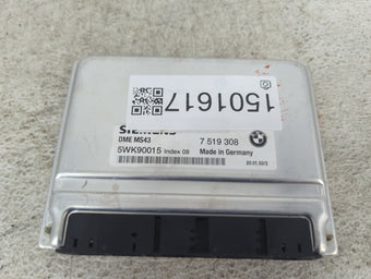 compare product 2001-2003 Bmw 330i PCM Engine Control Computer ECU ECM PCU OEM P/N:5WK90015 7519308, DME MS43 Fits Fits 2001 2002 2003 OEM Used Auto Parts