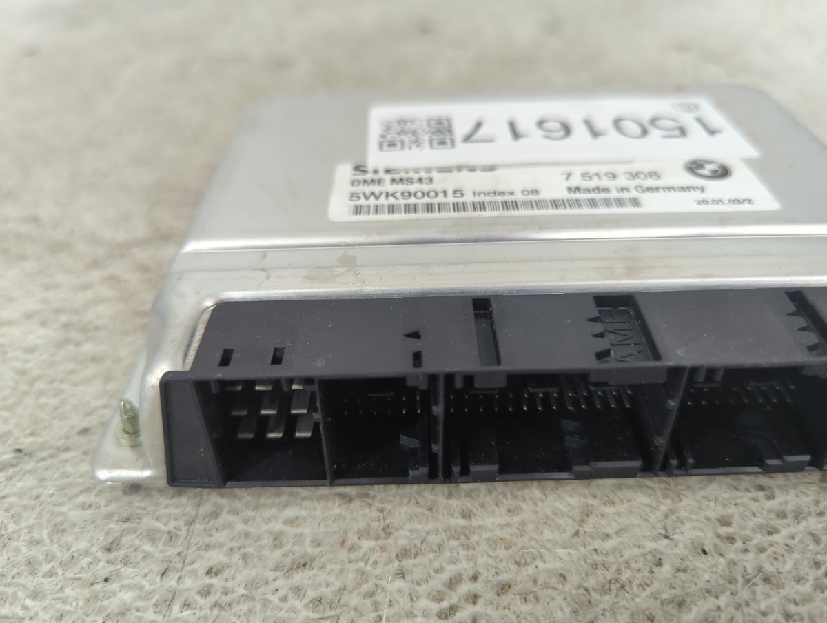 2001-2003 Bmw 330i PCM Engine Control Computer ECU ECM PCU OEM P/N:5WK90015 7519308, DME MS43 Fits Fits 2001 2002 2003 OEM U