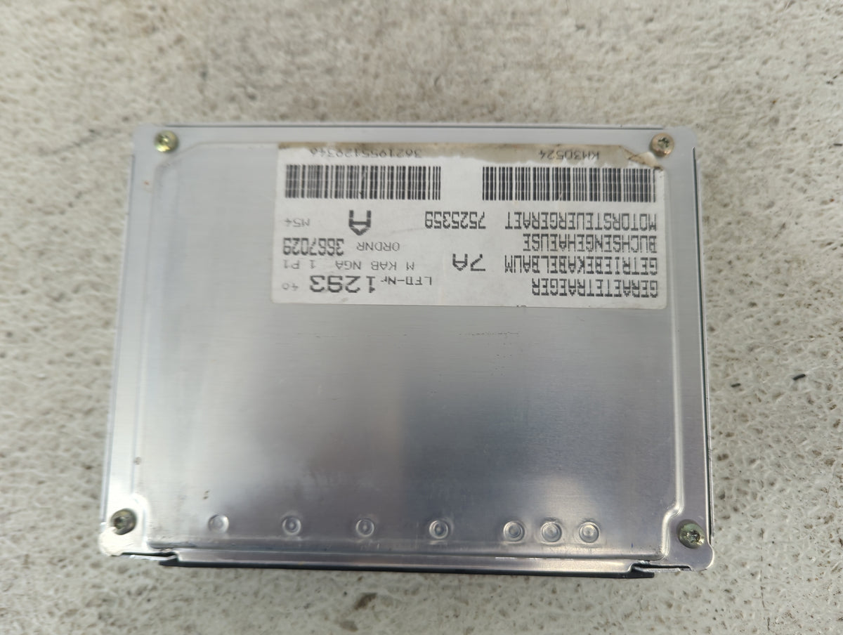 2001-2003 Bmw 330i PCM Engine Control Computer ECU ECM PCU OEM P/N:5WK90015 7519308, DME MS43 Fits Fits 2001 2002 2003 OEM U