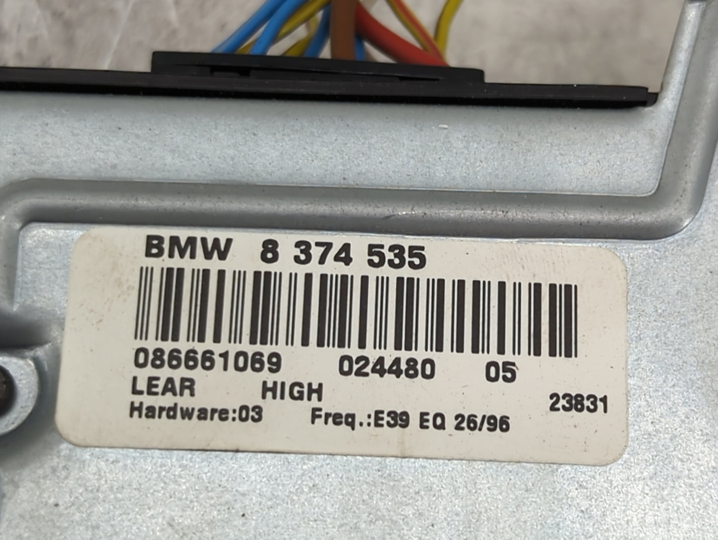 2003 Bmw 530 Radio Speaker Amplifier 8374535|086661069|024480 - Oemusedautoparts1.com