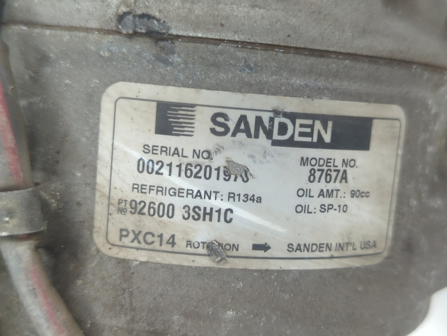 2001-2003 Bmw 530i Air Conditioning A/c Ac Compressor Oem - Oemusedautoparts1.com