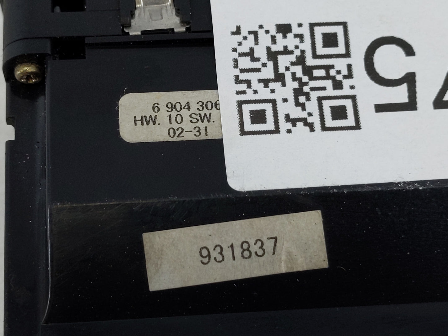2001-2003 Bmw 530i Master Power Window Switch Replacement Driver Side Left P/N:6 904 306 931837 Fits Fits 2000 2001 2002 200