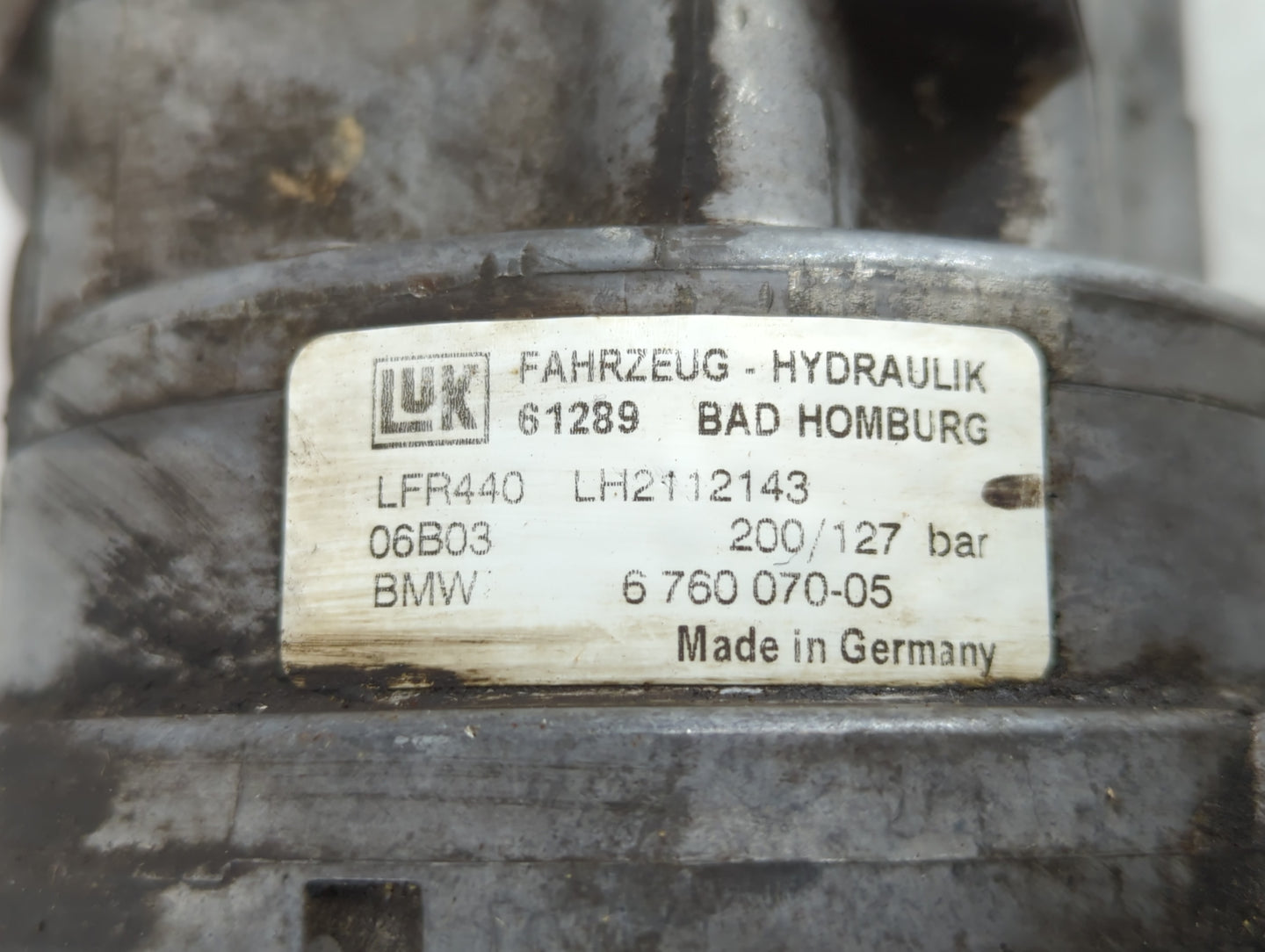 2002-2005 Bmw 745i Air Injection Pump Smog - Oemusedautoparts1.com