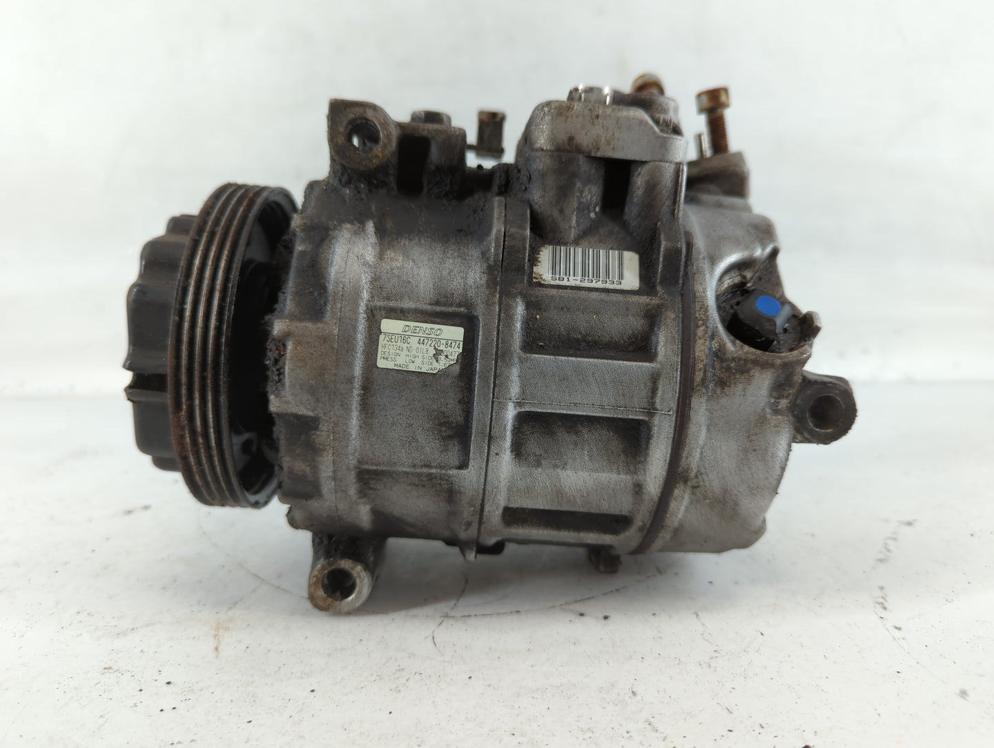 2002-2005 Bmw 745i Air Conditioning A/c Ac Compressor Oem - Oemusedautoparts1.com