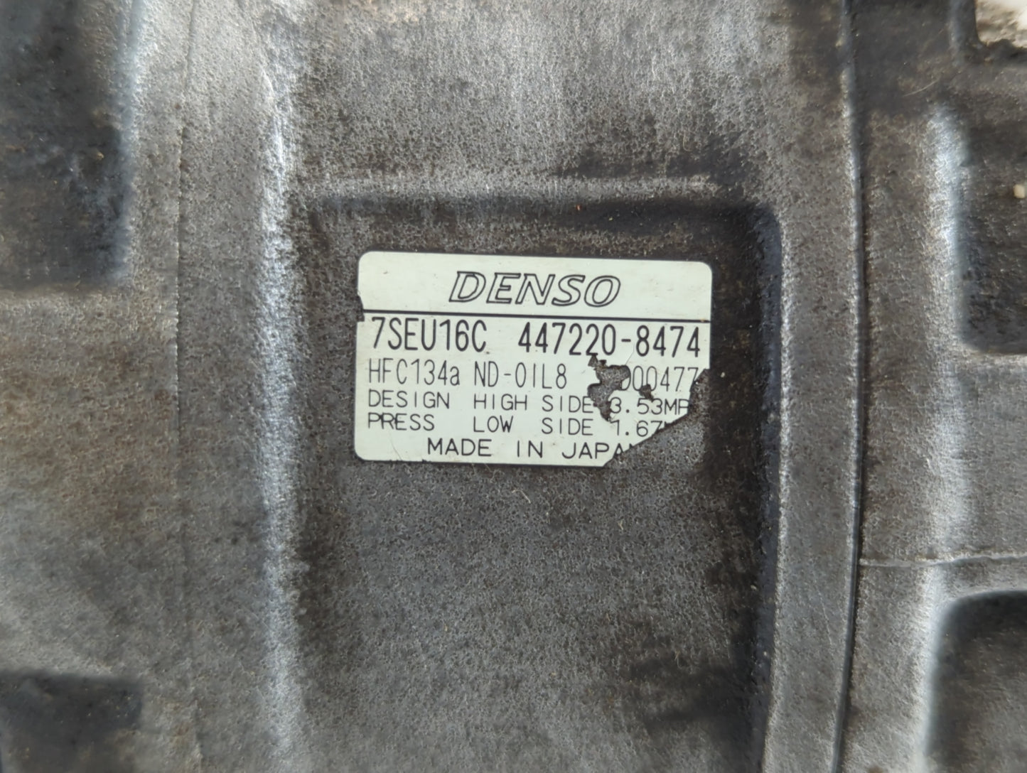 2002-2005 Bmw 745i Air Conditioning A/c Ac Compressor Oem - Oemusedautoparts1.com