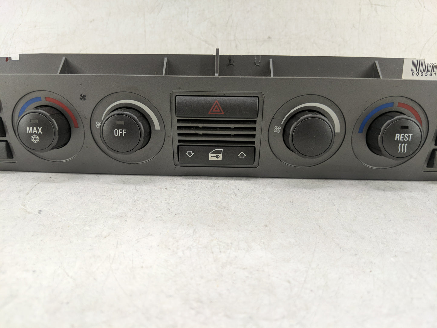 2004-2005 Bmw 760 Climate Control Module Temperature AC/Heater Replacement P/N:64116953186-01 90025-160/0005 Fits OEM Used A