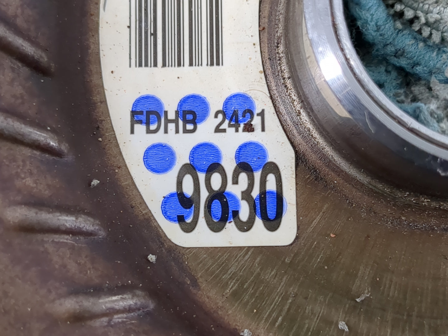 2003 Buick Century Torque Converter Automatic Transmission OEM P/N:2421 9830 Fits OEM Used Auto Parts - Oemusedautoparts1.co