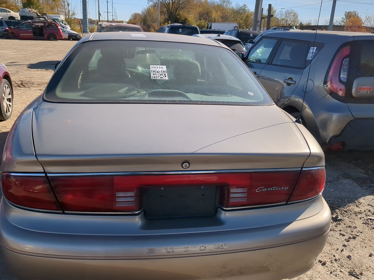 1999-2005 Buick Century Trunk/decklid/hatch/tailgate Oem - Oemusedautoparts1.com
