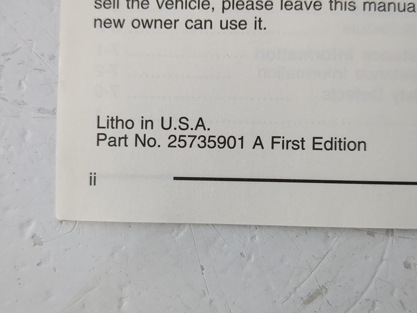 2003 Buick Lesabre Owners Manual Book Guide OEM Used Auto Parts - Oemusedautoparts1.com