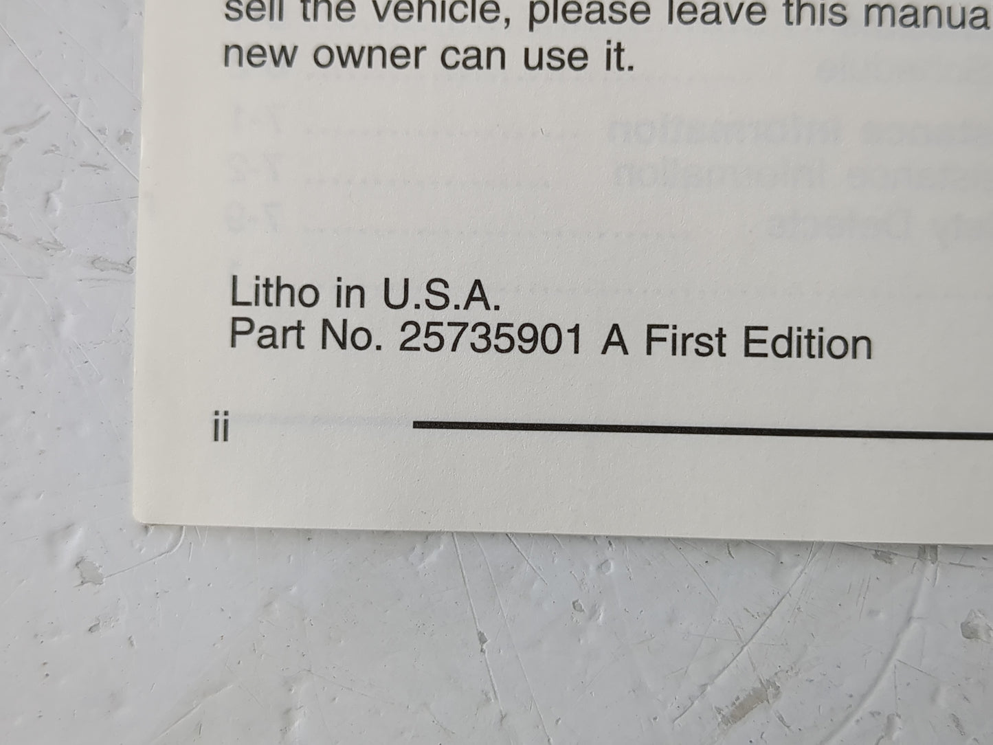 2003 Buick Lesabre Owners Manual Book Guide OEM Used Auto Parts - Oemusedautoparts1.com