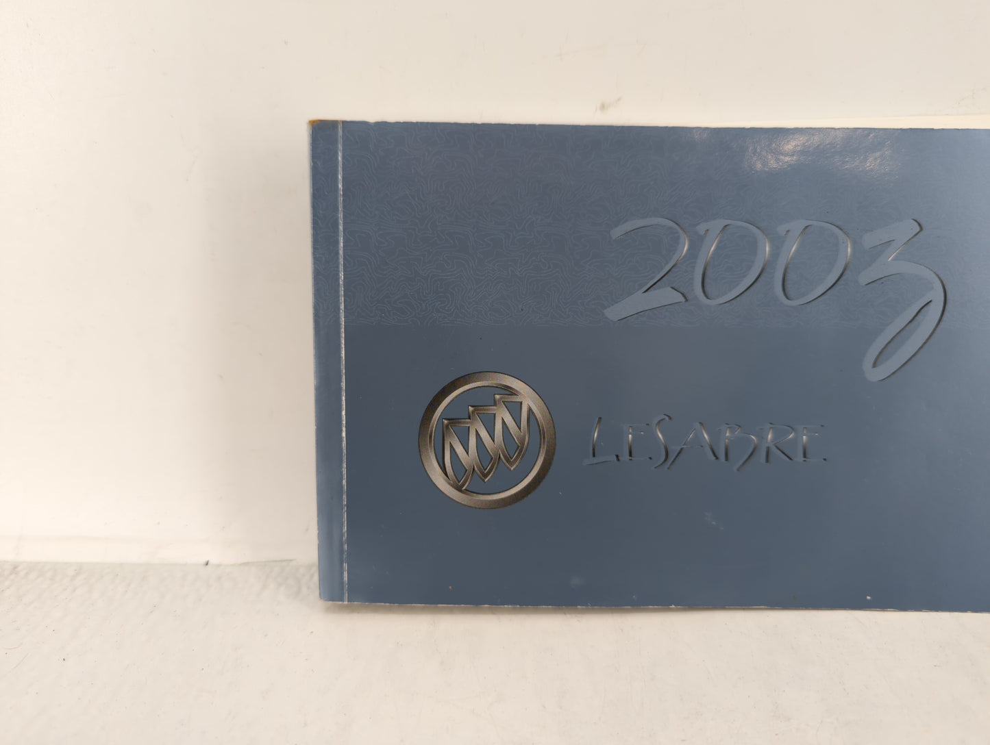2003 Buick Lesabre Owners Manual Book Guide OEM Used Auto Parts - Oemusedautoparts1.com