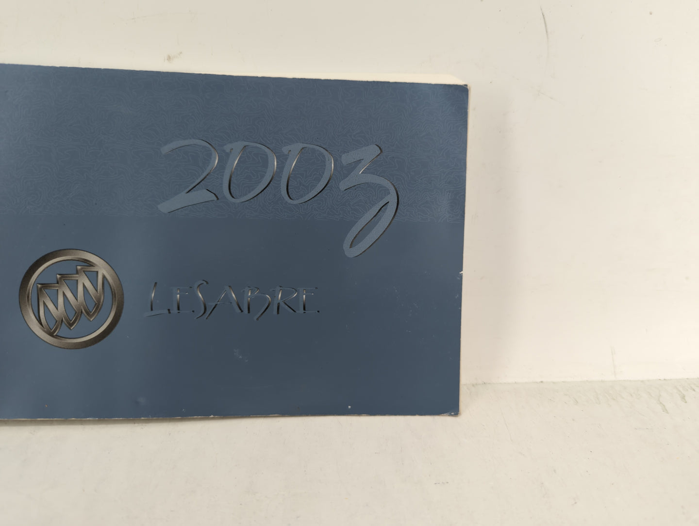 2003 Buick Lesabre Owners Manual Book Guide OEM Used Auto Parts - Oemusedautoparts1.com