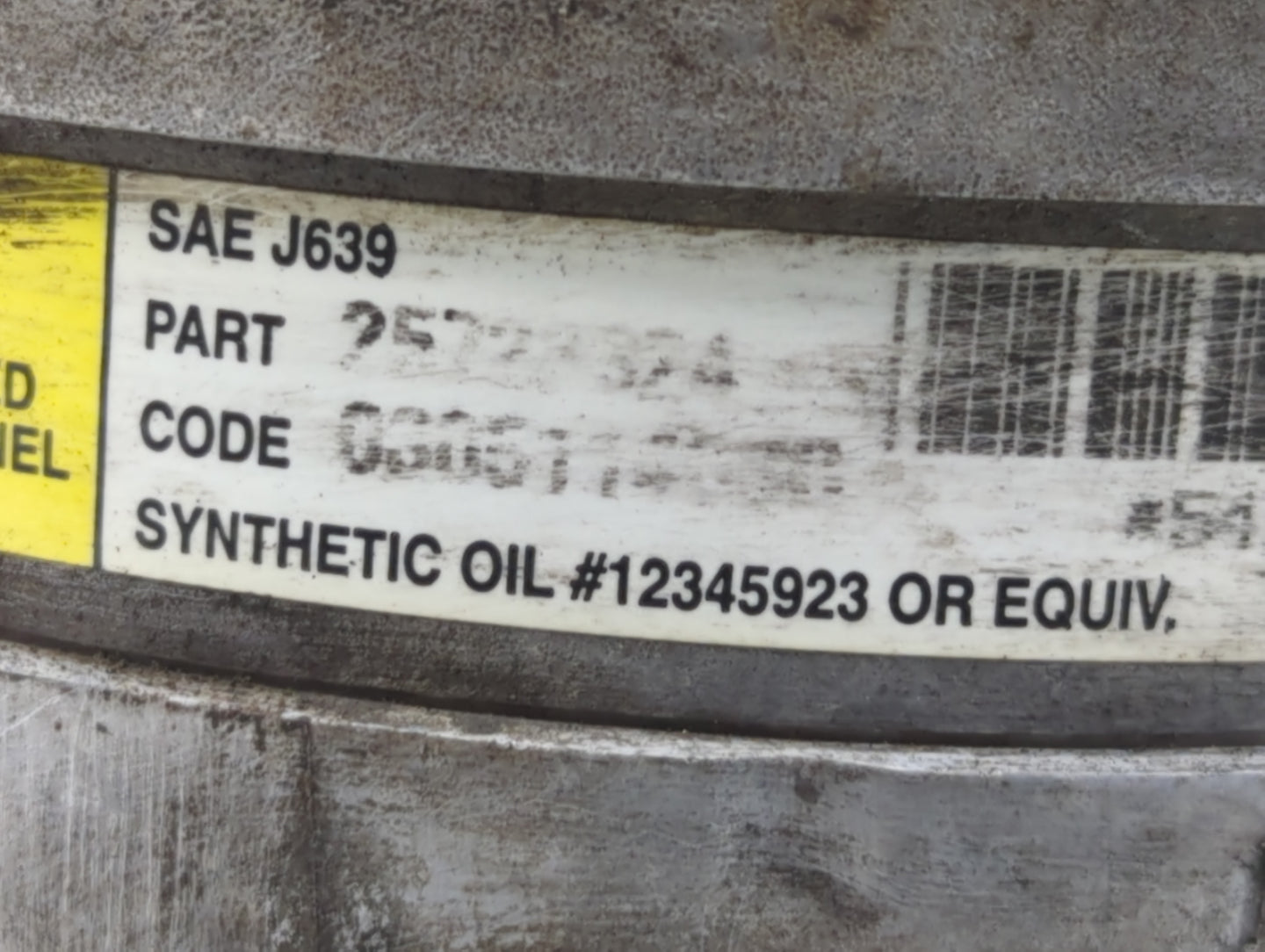 2000-2005 Buick Lesabre Air Conditioning A/c Ac Compressor Oem 757007 - Oemusedautoparts1.com