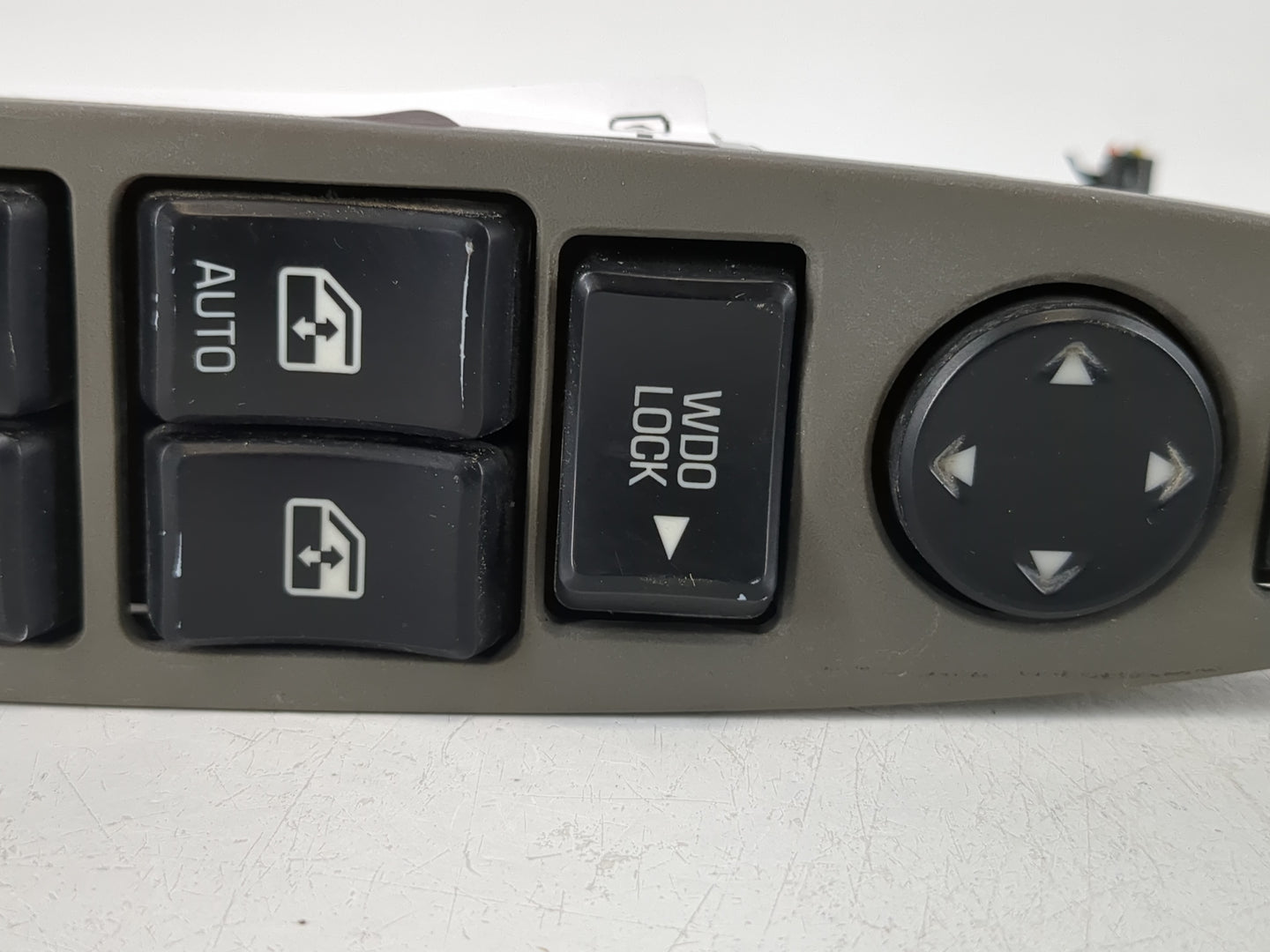 2002-2003 Buick Rendezvous Master Power Window Switch Replacement Driver Side Left Fits Fits 2002 2003 OEM Used Auto Parts -
