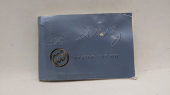 compare product 2003 Buick Rendezvous Owners Manual Book Guide OEM Used Auto Parts