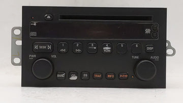 2002-2003 Buick Rendezvous Radio AM FM Cd Player Receiver Replacement P/N:10333580 Fits Fits 2002 2003 OEM Used Auto Parts -