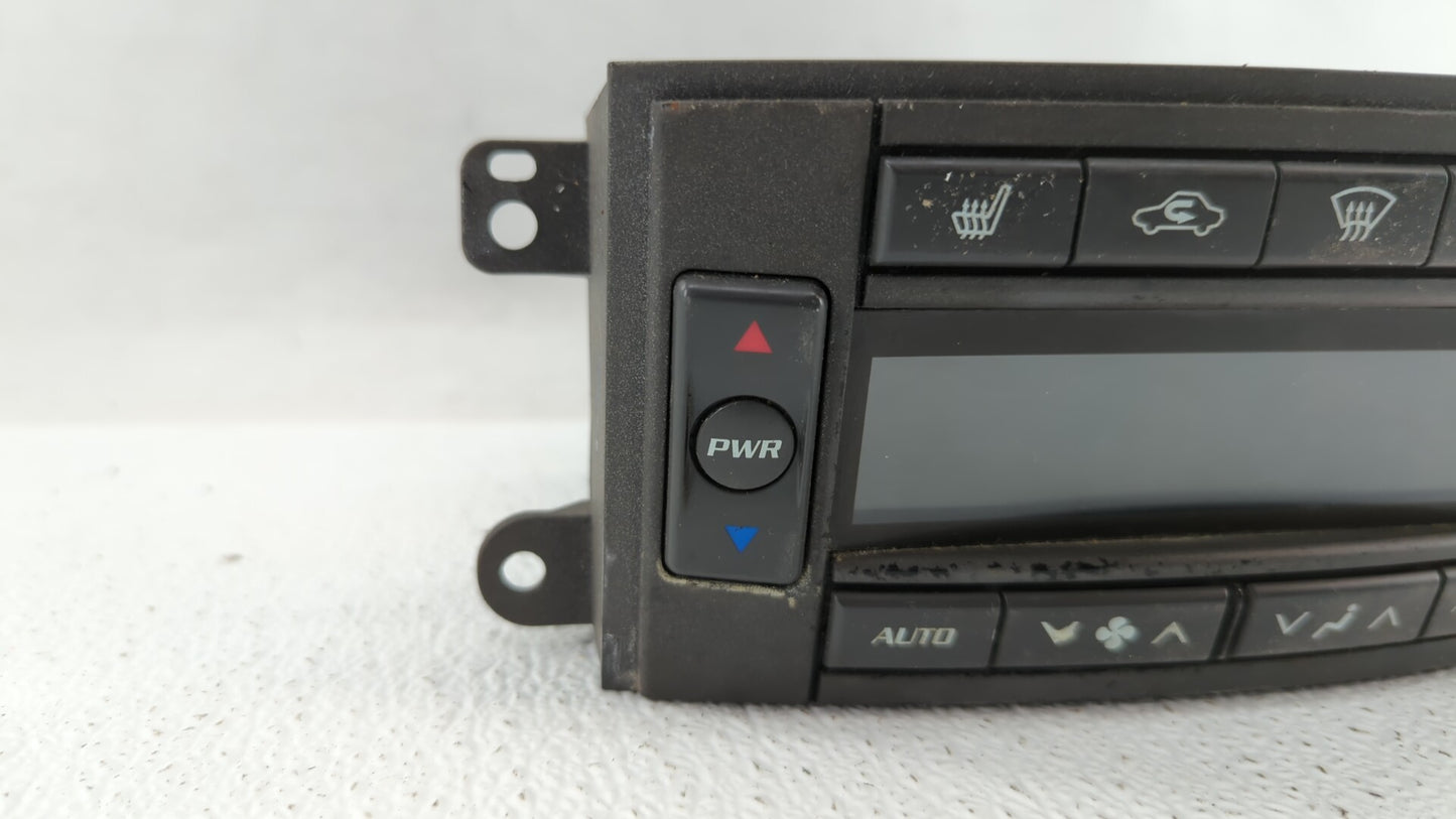 2003 Cadillac Cts Climate Control Module Temperature AC/Heater Replacement P/N:25743625 Fits OEM Used Auto Parts - Oemusedau
