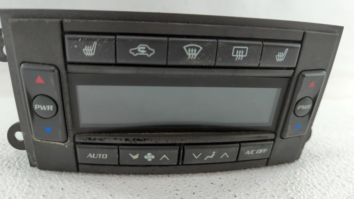 2003 Cadillac Cts Climate Control Module Temperature AC/Heater Replacement P/N:25743625 Fits OEM Used Auto Parts - Oemusedau