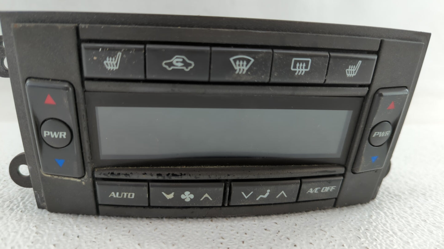 2003 Cadillac Cts Climate Control Module Temperature AC/Heater Replacement P/N:25743625 Fits OEM Used Auto Parts - Oemusedau