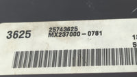 2003 Cadillac Cts Climate Control Module Temperature AC/Heater Replacement P/N:25743625 Fits OEM Used Auto Parts - Oemusedau
