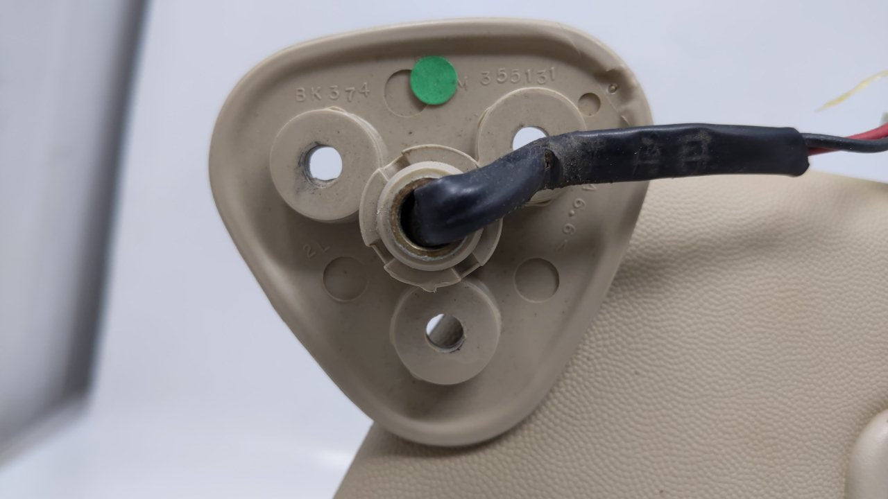 2003 Cadillac Cts Sun Visor Shade Replacement Driver Left Mirror Fits OEM Used Auto Parts - Oemusedautoparts1.com