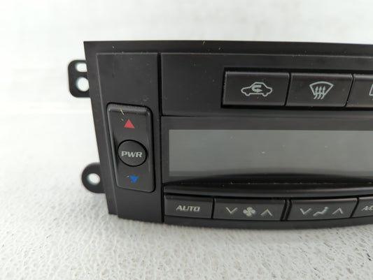 2003-2004 Cadillac Cts Climate Control Module Temperature AC/Heater Replacement P/N:25752262 Fits Fits 2003 2004 OEM Used Auto Parts
