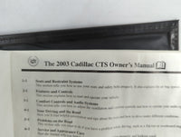 2003 Cadillac Cts Owners Manual Book Guide OEM Used Auto Parts - Oemusedautoparts1.com