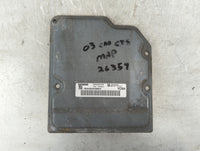 2003-2003 Cadillac Cts Chassis Control Module Ccm Bcm Body Control - Oemusedautoparts1.com