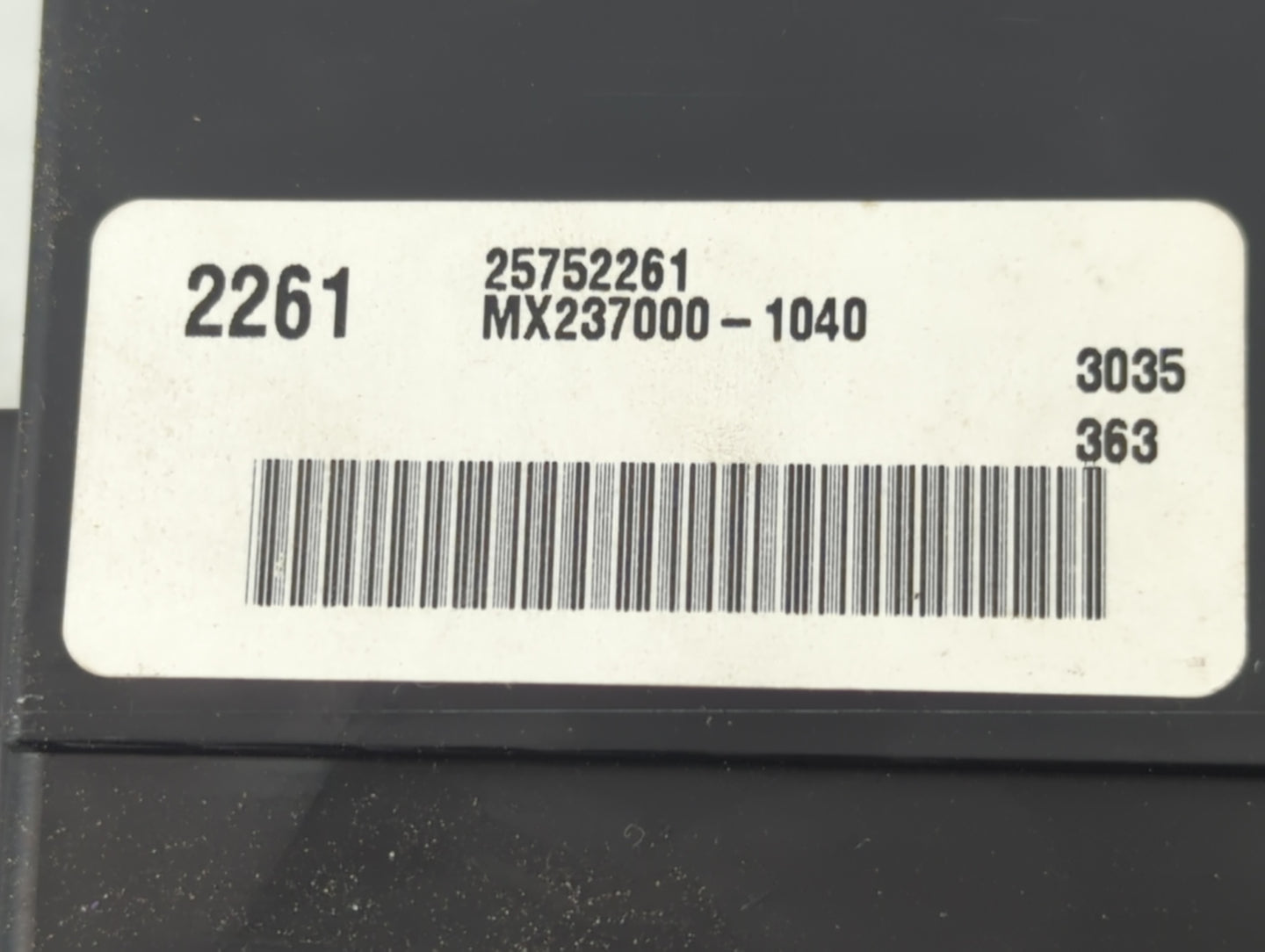 2003-2006 Cadillac Cts Climate Control Module Temperature AC/Heater Replacement P/N:MX237000-1040 25752261 Fits OEM Used Aut