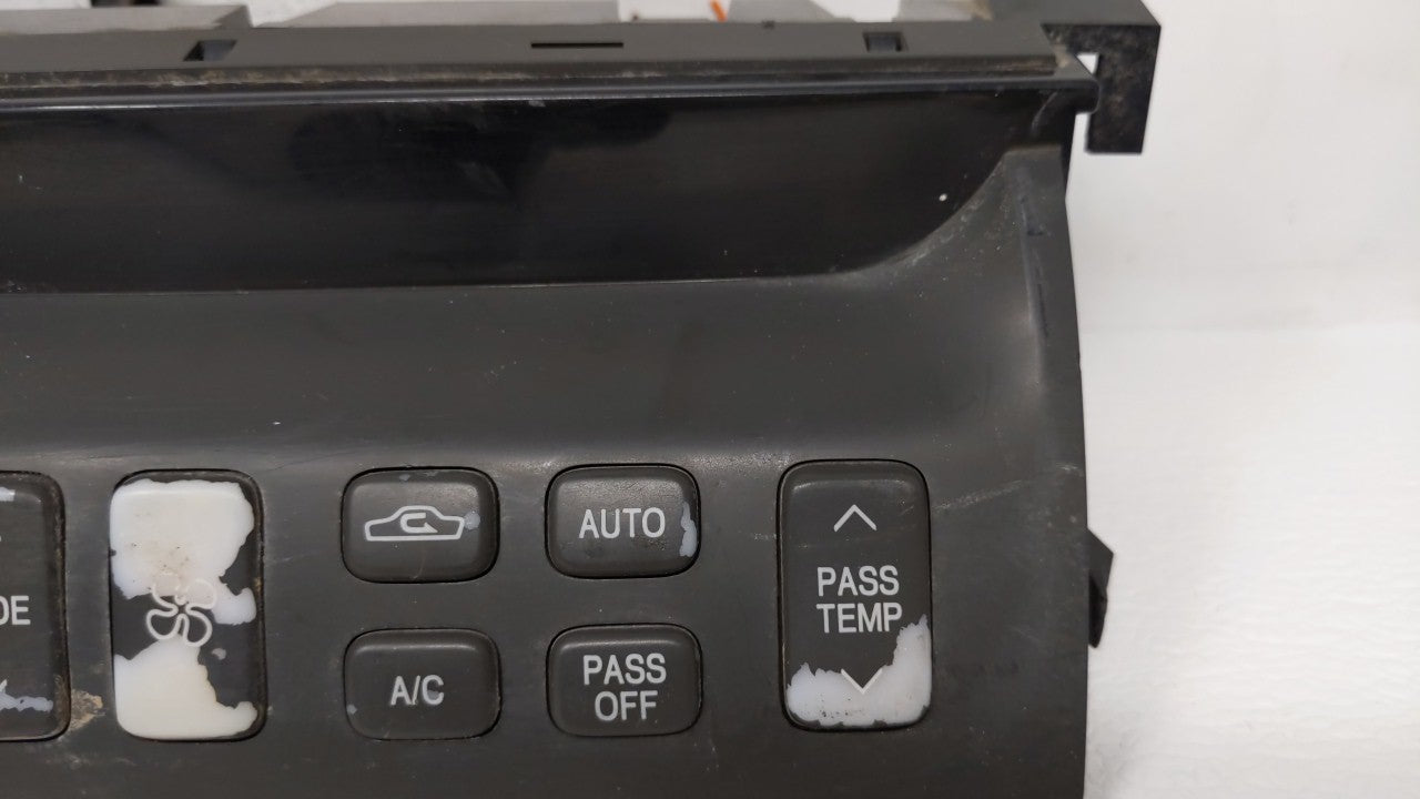 2000-2005 Cadillac Deville Climate Control Module Temperature AC/Heater Replacement P/N:25770176 25757867 Fits OEM Used Auto