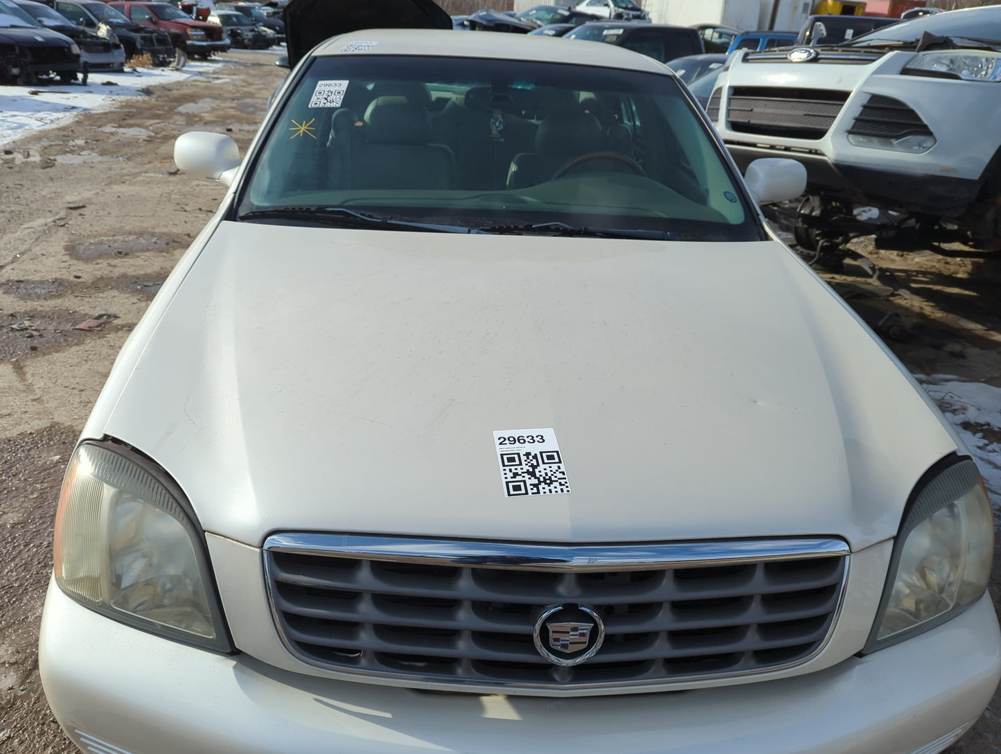 2000-2005 Cadillac Deville Hood Oem - Oemusedautoparts1.com