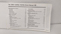 2003 Cadillac Deville Owners Manual Book Guide OEM Used Auto Parts - Oemusedautoparts1.com