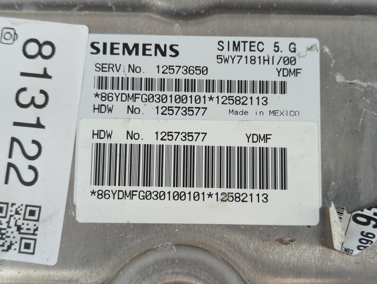 2000-2003 Cadillac Deville PCM Engine Control Computer ECU ECM PCU OEM P/N:12573577 Fits Fits 2000 2001 2002 2003 2006 OEM U