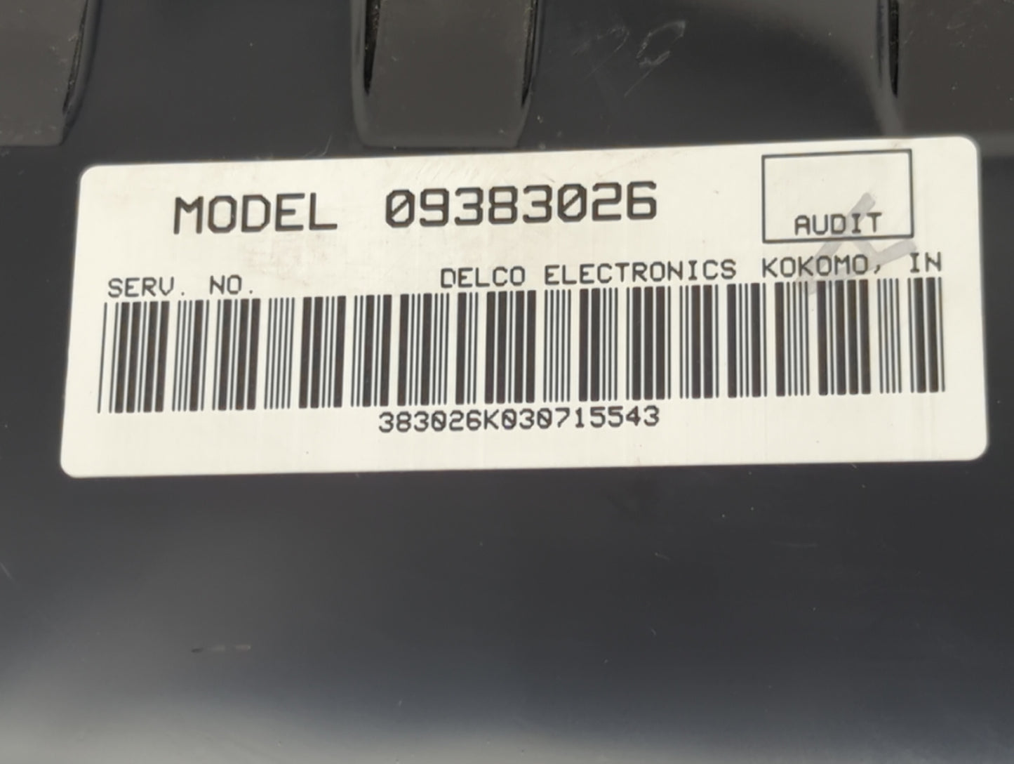 2000-2004 Cadillac Seville Climate Control Module Temperature AC/Heater Replacement P/N:09383026 Fits OEM Used Auto Parts - 