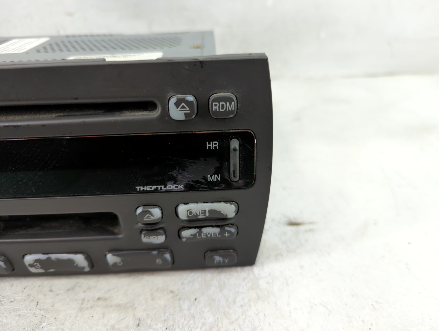 2002-2004 Cadillac Seville Radio AM FM Cd Player Receiver Replacement P/N:25749791 Fits Fits 2002 2003 2004 2005 OEM Used Au