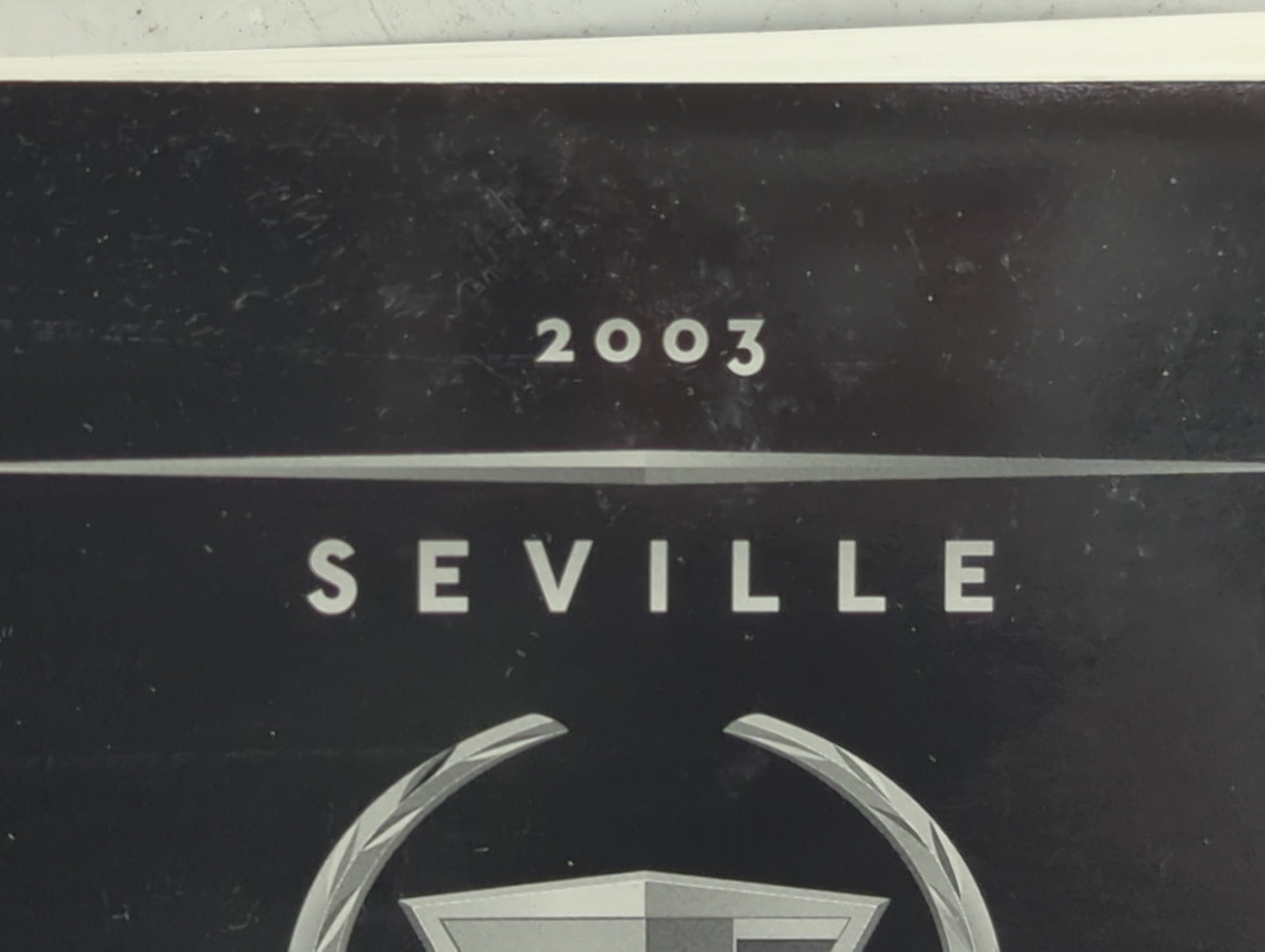 2003 Cadillac Seville Owners Manual Book Guide OEM Used Auto Parts - Oemusedautoparts1.com