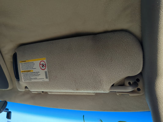 2000-2005 Chevrolet Astro Sun Visor Shade Replacement Passenger Right Mirror Fits Fits 2000 2001 2002 2003 2004 2005 OEM Use