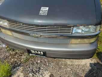 compare product 1995-2005 Chevrolet Astro Front Bumper Grille Chrome
