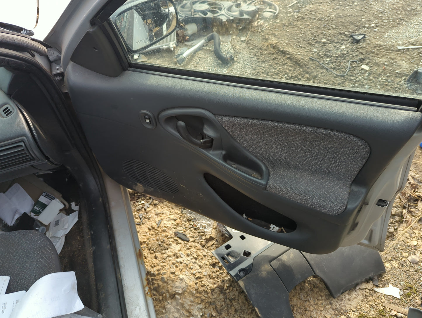 2003 Chevrolet Cavalier Front Right Passenger Interior Door Panel Trim - Oemusedautoparts1.com