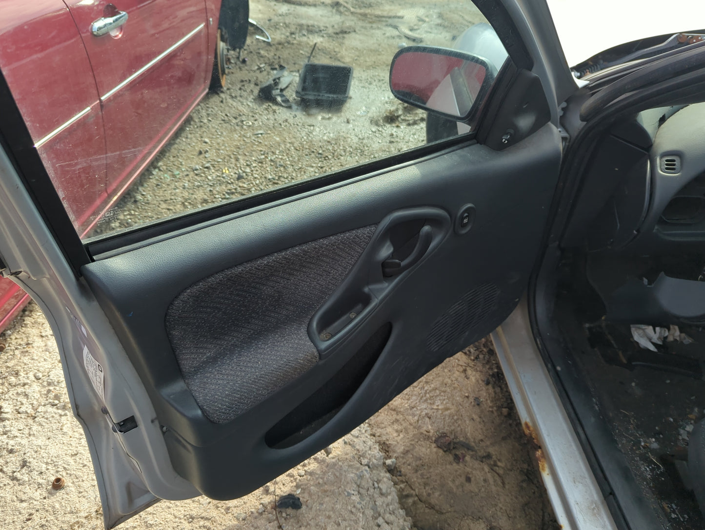 2003 Chevrolet Cavalier Front Left Driver Interior Door Panel Trim - Oemusedautoparts1.com