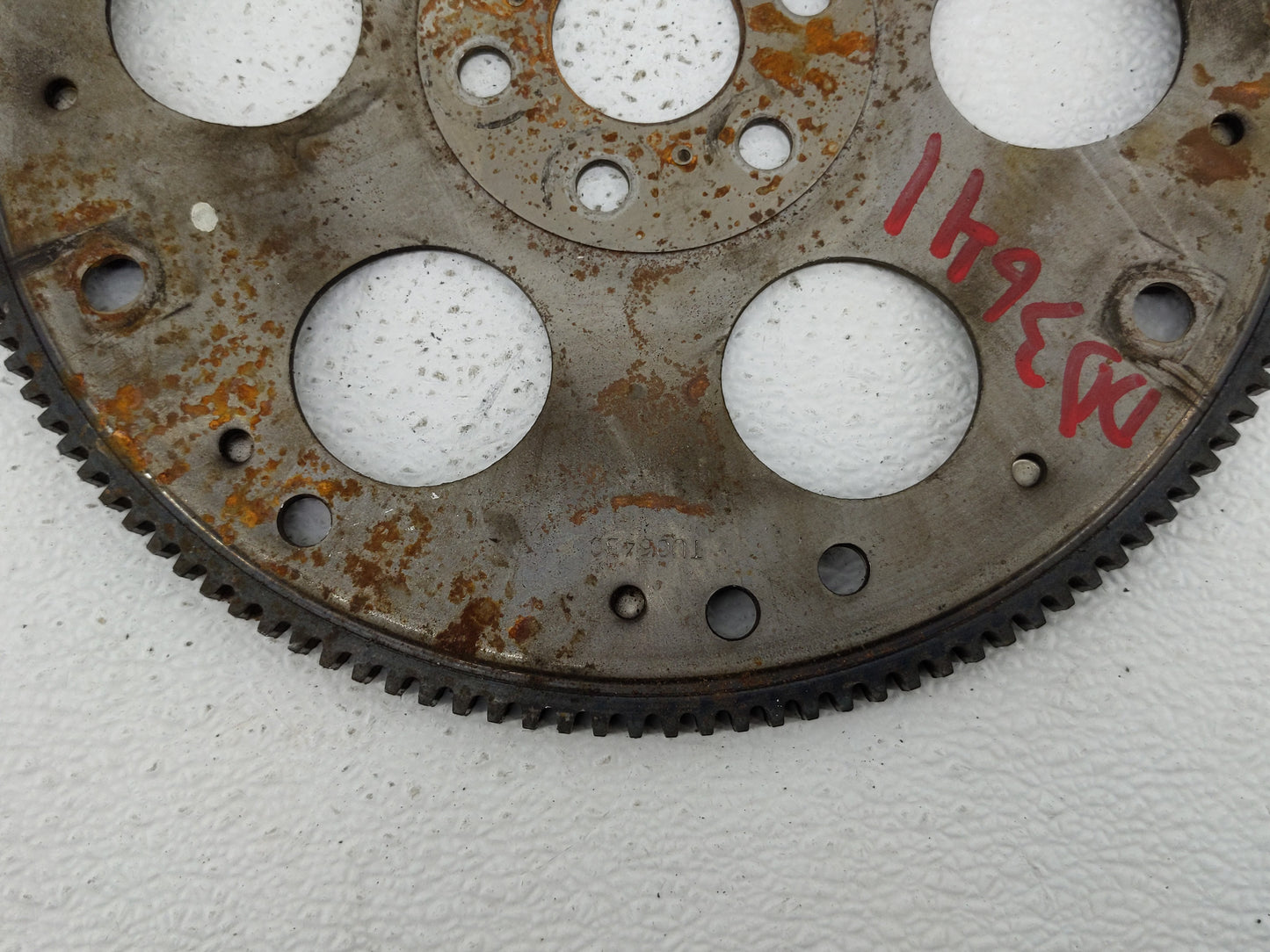 2002-2005 Chevrolet Cavalier Transmission Flywheel Flexplate P/N:09128397 Fits OEM Used Auto Parts - Oemusedautoparts1.com