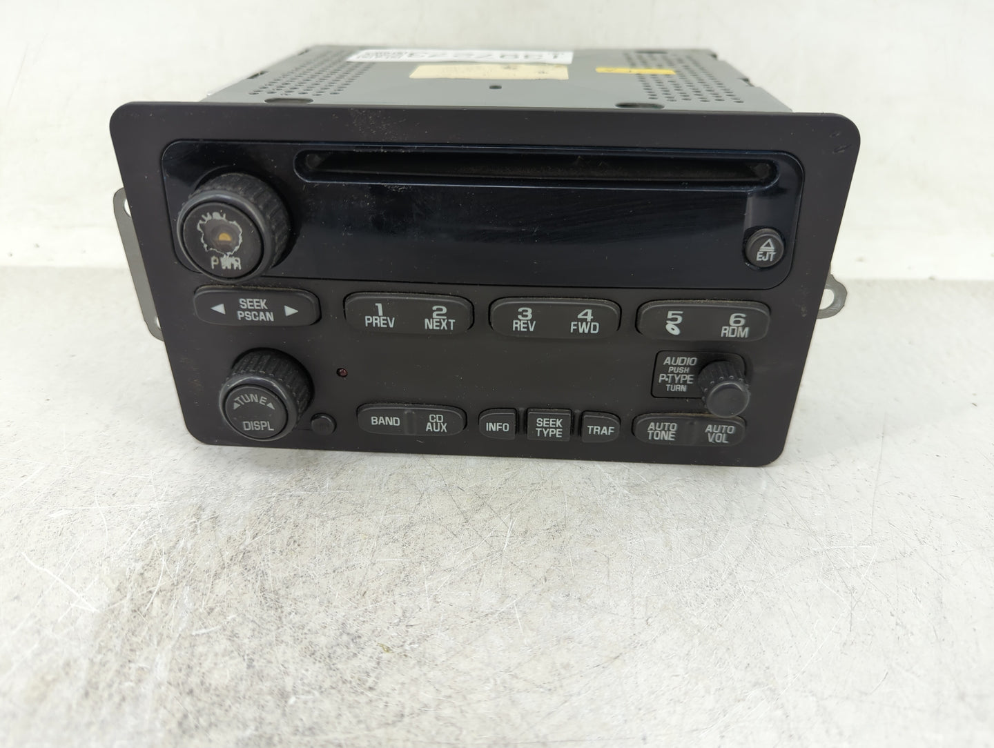 2003-2005 Chevrolet Cavalier Radio AM FM Cd Player Receiver Replacement Fits Fits 2002 2003 2004 2005 OEM Used Auto Parts - 