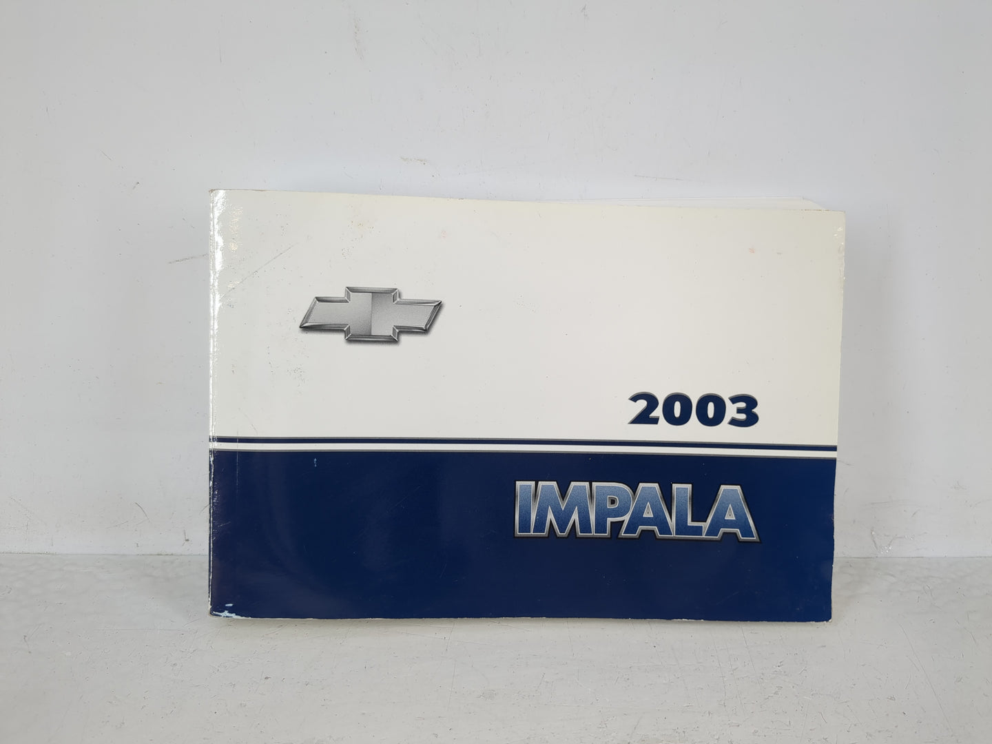 2003 Chevrolet Impala Owners Manual Book Guide P/N:10325249 A OEM Used Auto Parts - Oemusedautoparts1.com