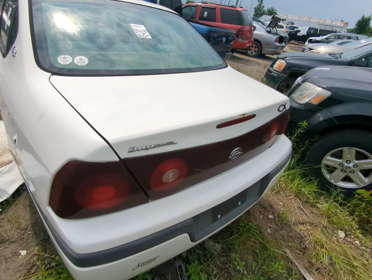2000-2005 Chevrolet Impala Trunk/decklid/hatch/tailgate Oem - Oemusedautoparts1.com