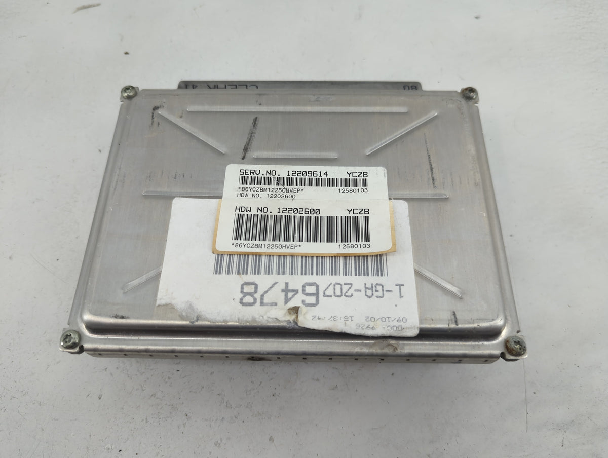 2001-2003 Chevrolet Impala PCM Engine Control Computer ECU ECM PCU OEM P/N:12202600 12209614 Fits 2000 2001 2002 2003 OEM Us