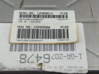 2001-2003 Chevrolet Impala PCM Engine Control Computer ECU ECM PCU OEM P/N:12202600 12209614 Fits Fits 2000 2001 2002 2003 O