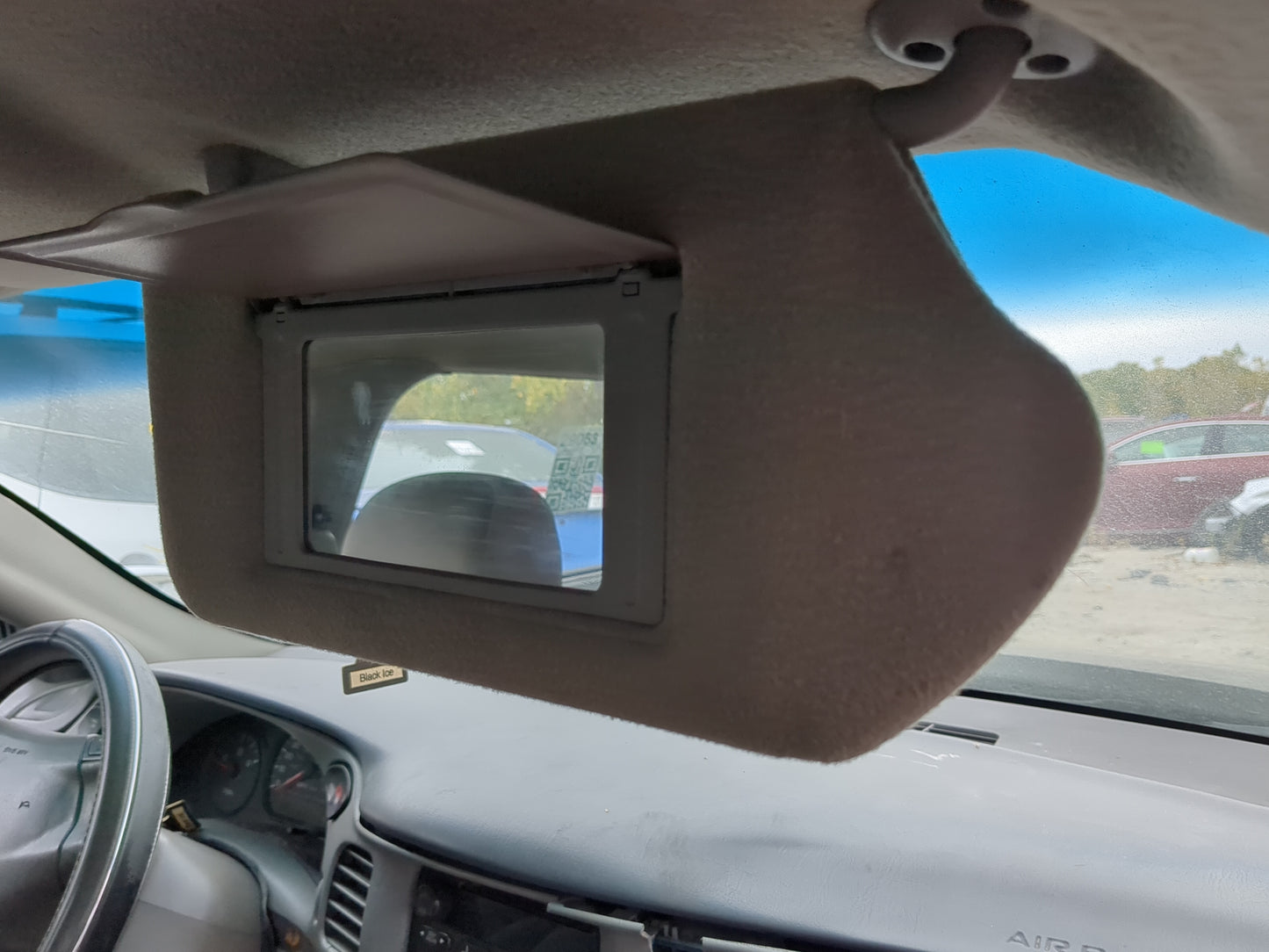 2000-2005 Chevrolet Impala Sun Visor Shade Replacement Passenger Right Mirror Fits Fits 2000 2001 2002 2003 2004 2005 OEM Us