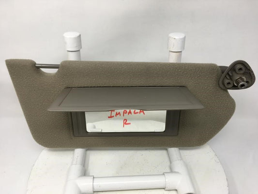 2003 Chevrolet Impala Sun Visor Shade Replacement Passenger Right Mirror Fits Fits 2000 2001 2002 2004 2005 OEM Used Auto Parts